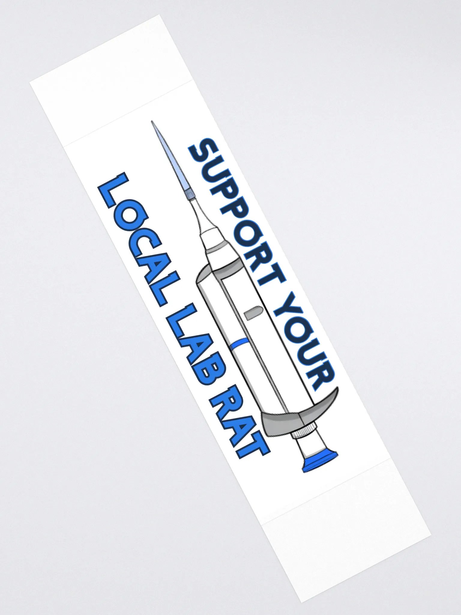 "Support Your Local Lab Rat" Pipette Sticker product image (2)