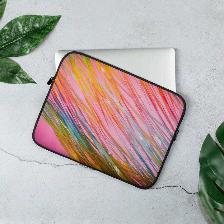 Vibrant Colorburst Laptop Sleeve product image (2)