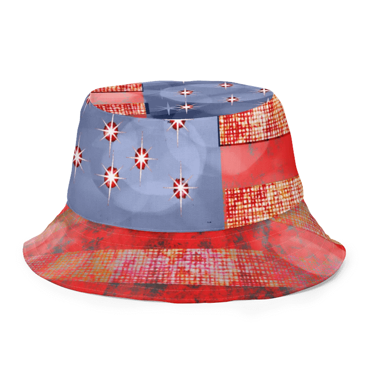 American Flag and Stars Bucket Hat product image (2)