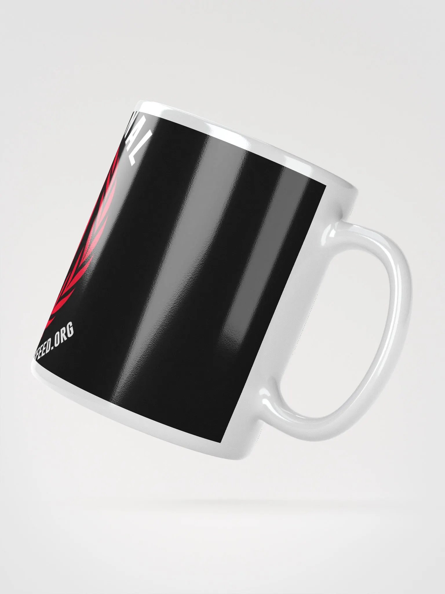 IFBNewsfeed.Org's White Glossy Mug product image (2)