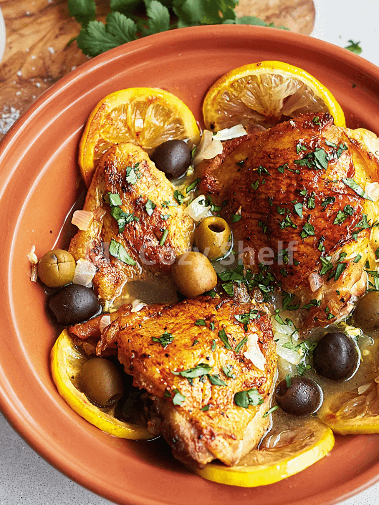 Chicken Tagine with Preserved Lemon: Moroccan Recipe (PDF eBook) product image (3)