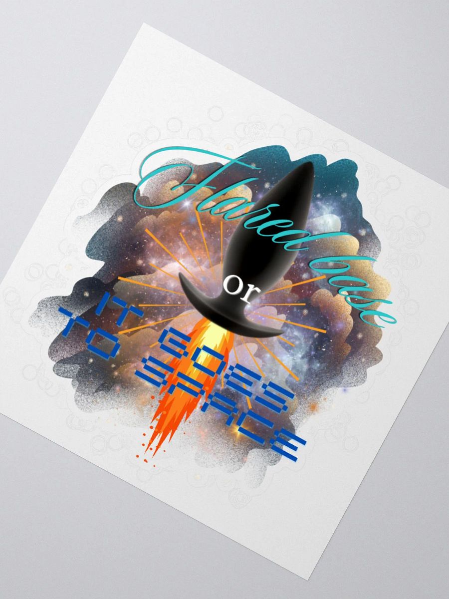 Flared base sticker product image (4)