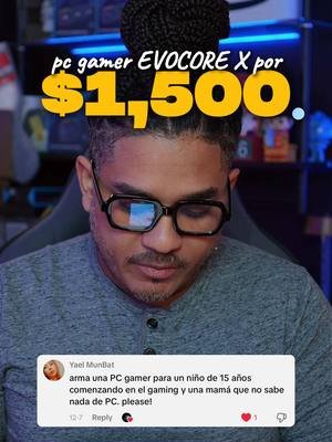 Replying to @Yael MunBat  Esta PC no es para “presumir hoy”, es para crecer mañana. Está pensada para alguien de 15 años que quiere jugar, estudiar y en un par de años hacer upgrades sin cambiar todo el equipo. No es gasto, es base inteligente. Componentes – EvoCore X (AM5): • CPU: AMD Ryzen 5 9600x • GPU: Gigabyte Radeon RX 7600 XT Gaming • Motherboard: ASUS TUF Gaming B850M-PLUS WiFi (AM5) • RAM: Lexar Thor Z RGB DDR5 32GB (2x16GB) • SSD: WD_BLACK SN7100 NVMe Gen4 – 1TB • Cooler: be quiet! Dark Rock Elite (aire) • PSU: Montech Century II 750W 80+ Gold • Case: Ocypus Iota C70 BK ARGB (Airflow) Diseñada para empezar fuerte, lista para llegar lejos 💻🔥
