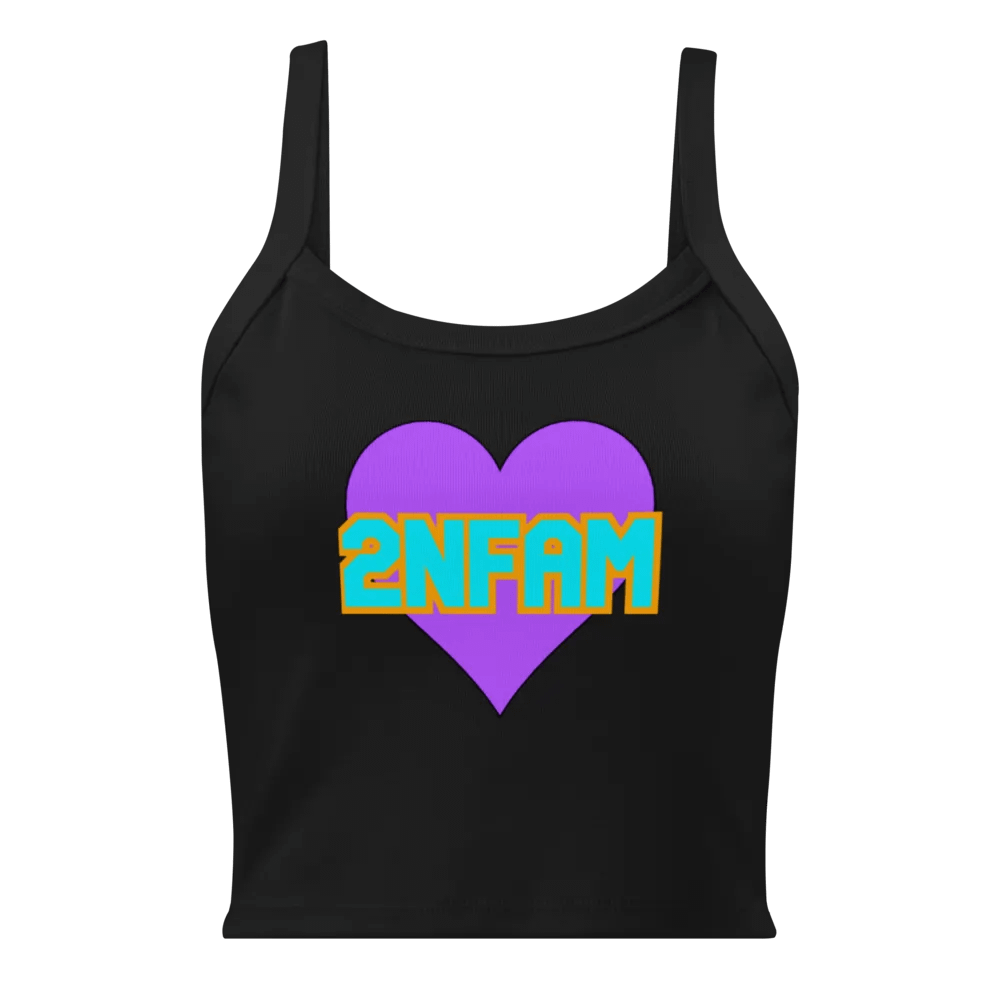 2NFAM Heart Micro-Rib Tank Top - Women's product image (1)