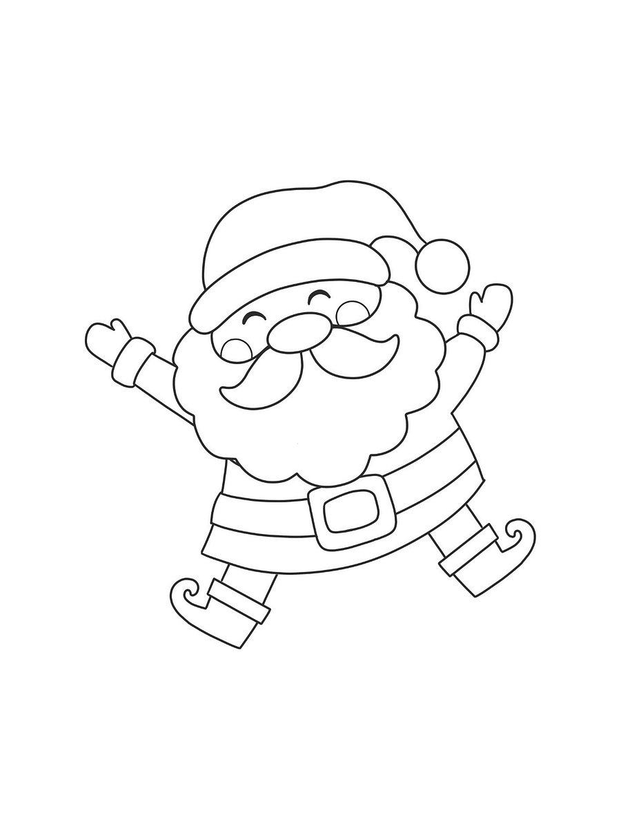Printable Christmas Colouring Book product image (5)