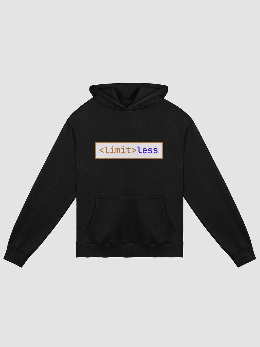 Limitless Oversized Hoodie – Soft, Bold & Unisex Style product image (3)