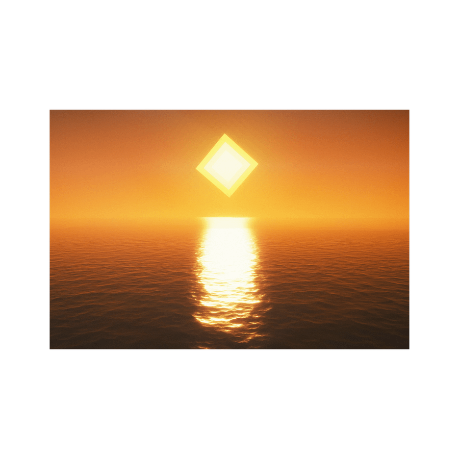 Ocean Matte Paper Poster product image (1)