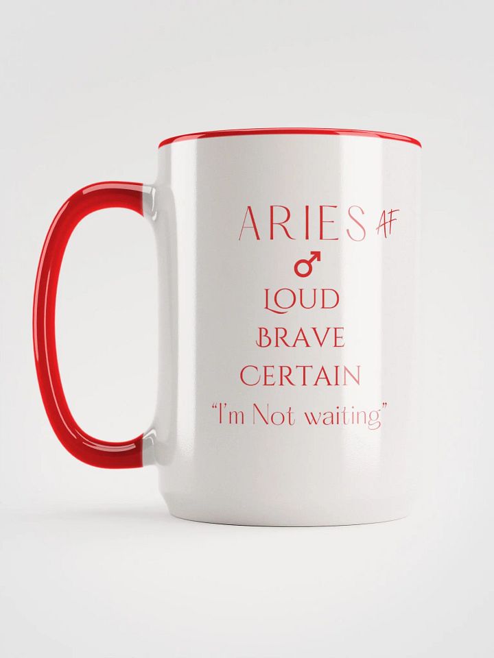 Aries Mug Red product image (2)