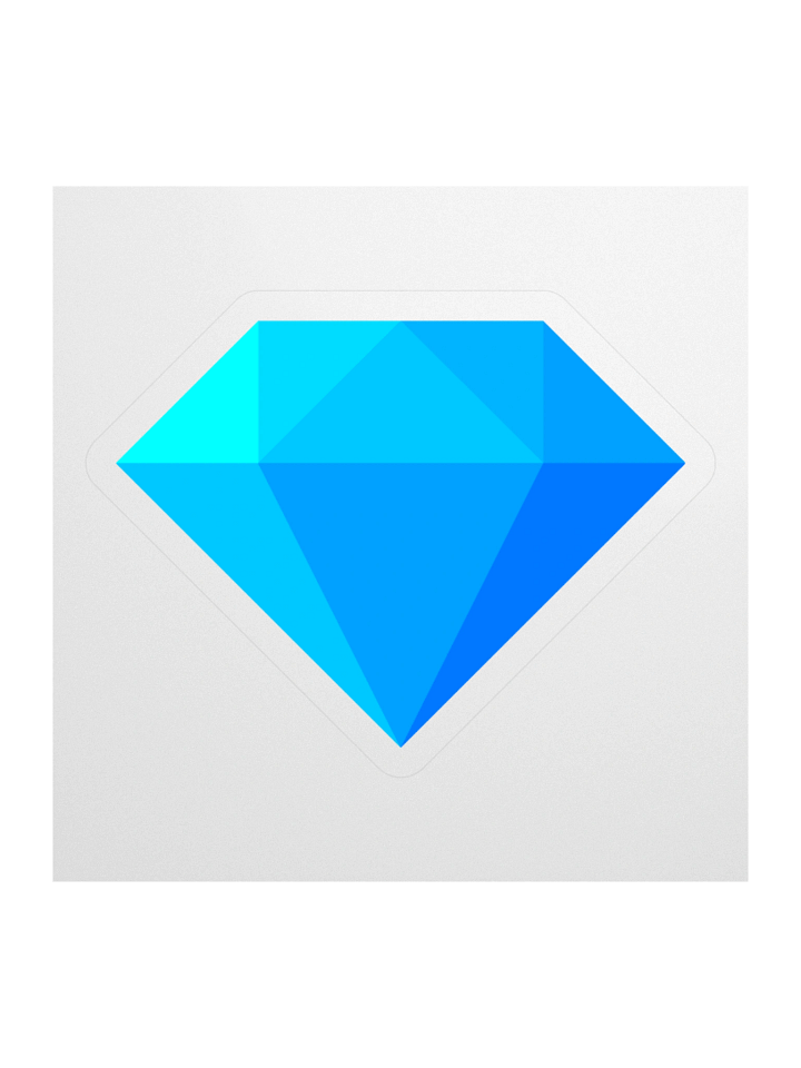 OpenRefine Diamond Logo Sticker product image (1)