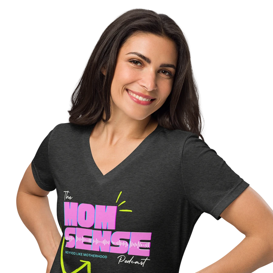 Momsense Bella Canvas V Neck product image (35)