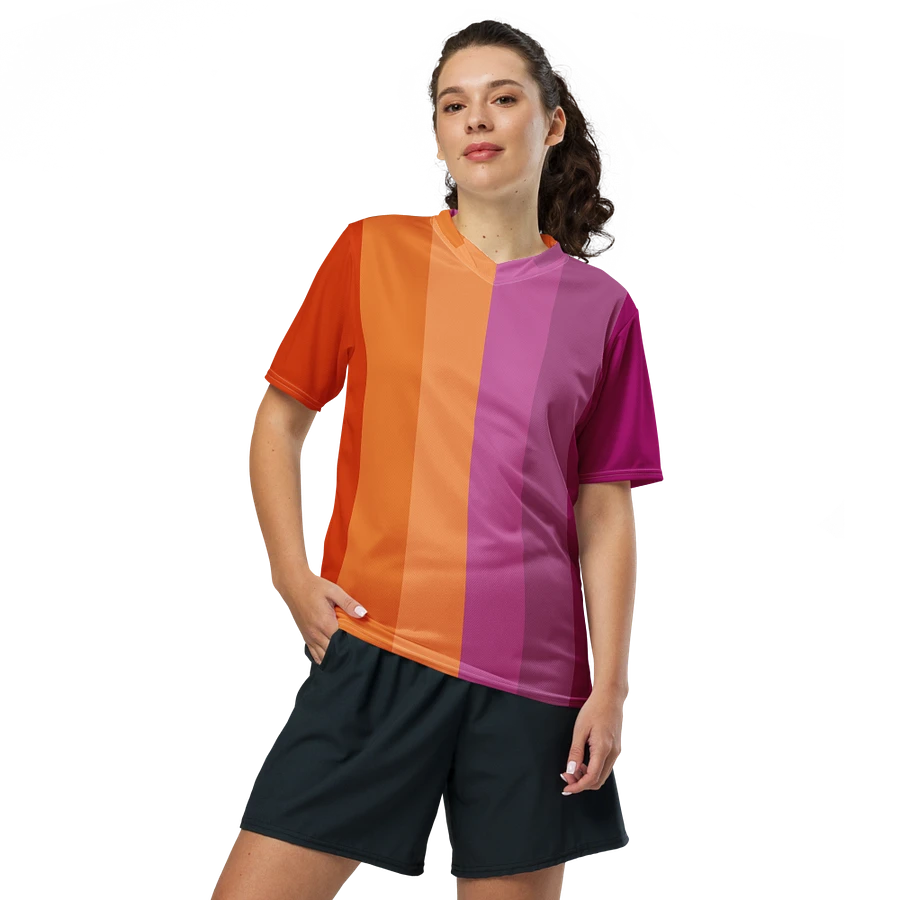 Lesbian Pride Flag - All-Over Print Jersey product image (2)