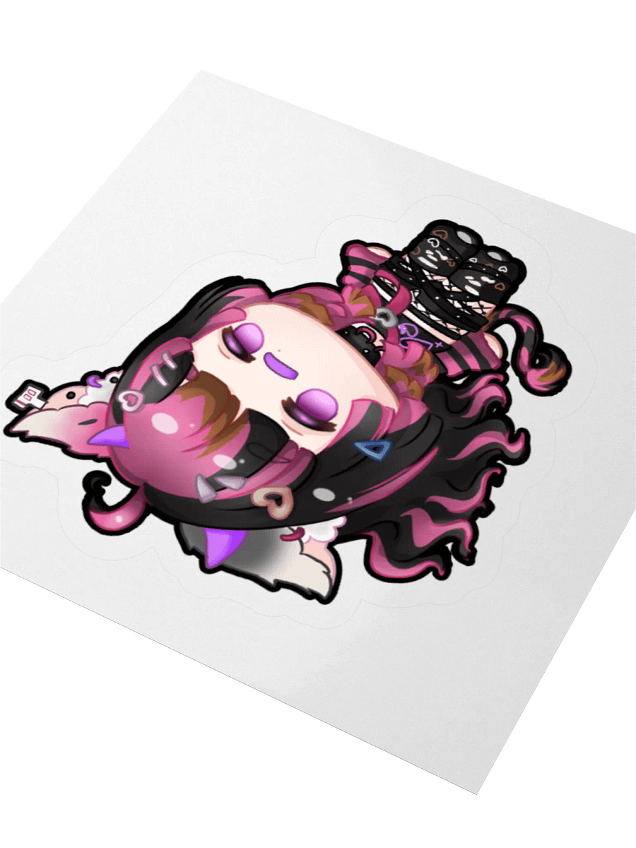 Meira Berry ded kiss cut sticker product image (6)