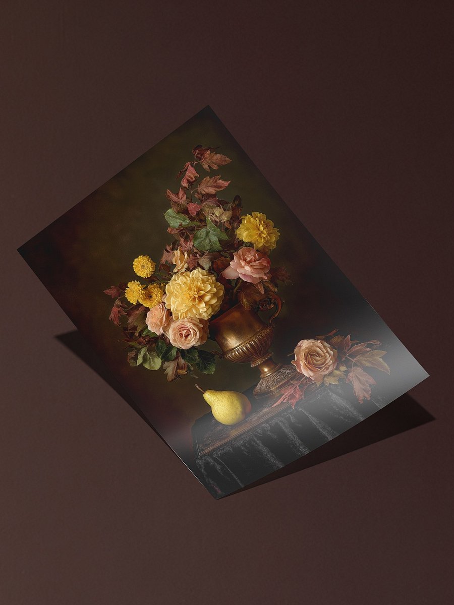 Autumnal Fleur Art Print product image (4)