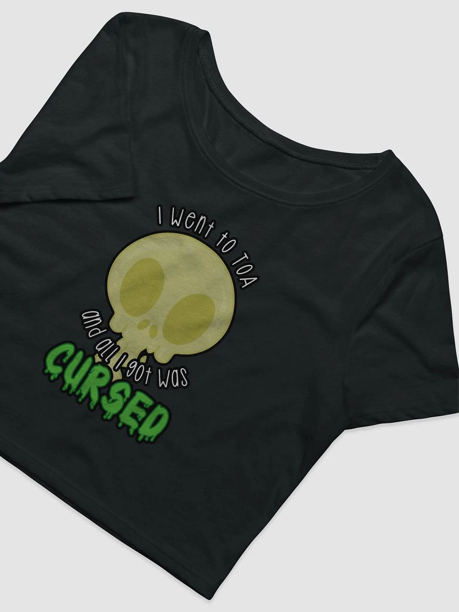 All I Got Was Cursed - Rogue - Crop Tee product image (6)