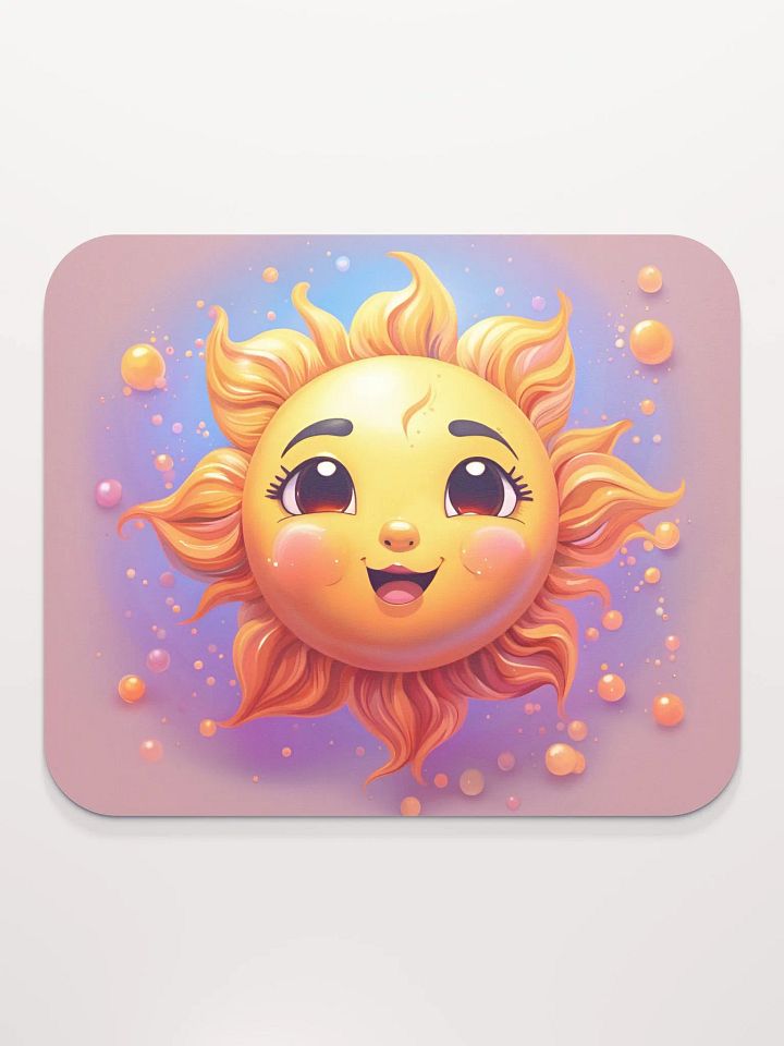 Cute Sun Mouse Pad product image (2)
