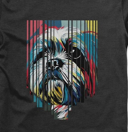 Rocking this adorable Shih Tzu design

LINK IN BIO: Available on the Topz Mart Online Store
Title:  Colorful Shih Tzu T-Shirt...
