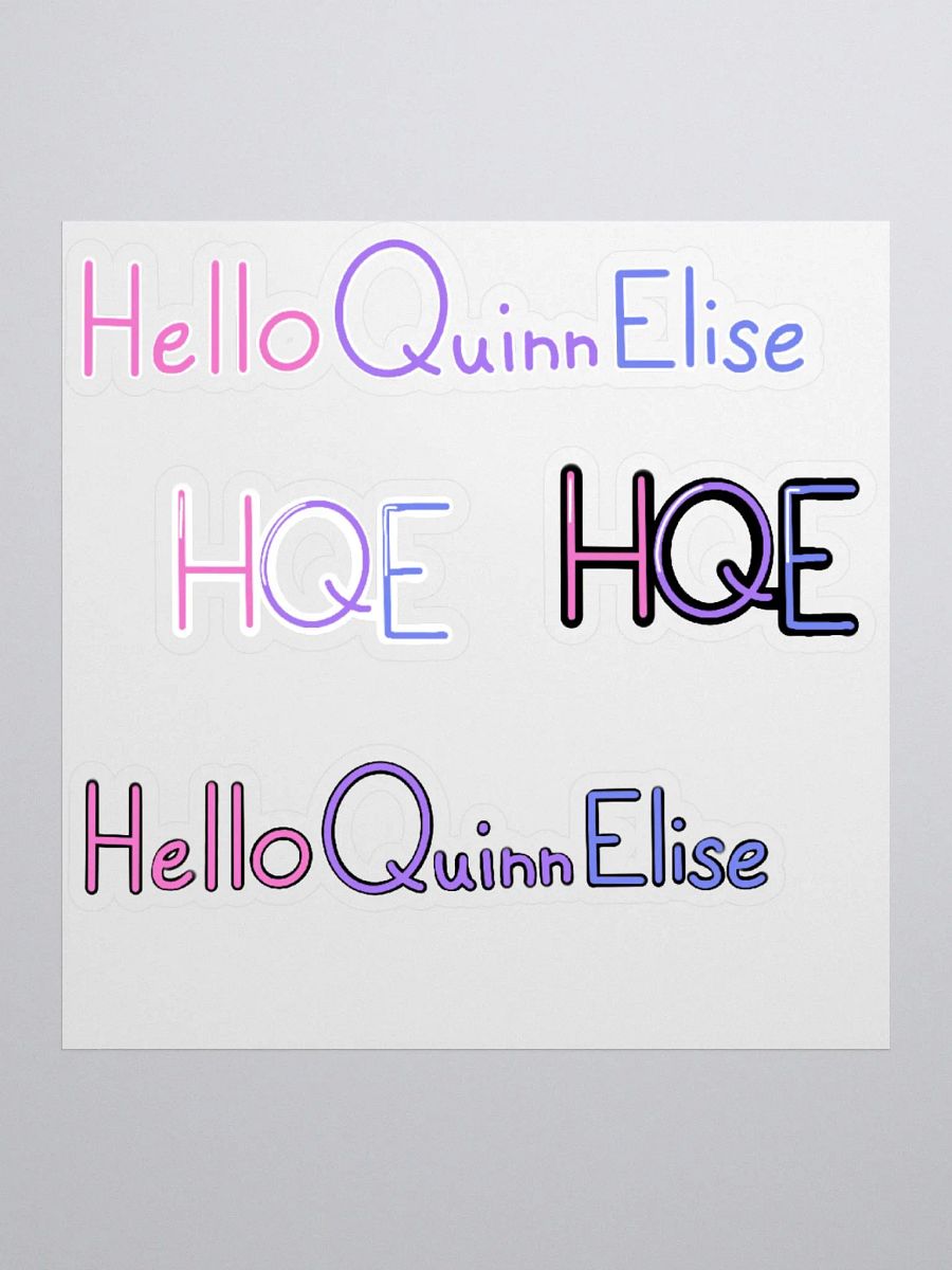 HQE Brand Sticker Pack product image (1)