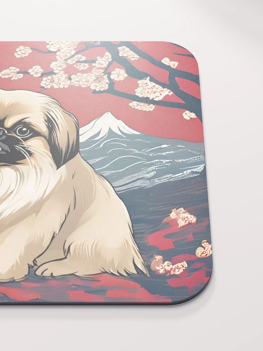 Pekingese Japanese Art Mouse Pad product image (6)