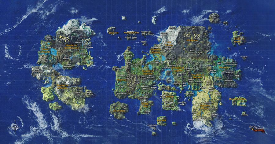 OSRS World Map | Large Desk Mat product image (1)