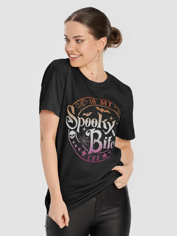 Spooky Bitch Era Lesbian Flag T-Shirt product image (2)