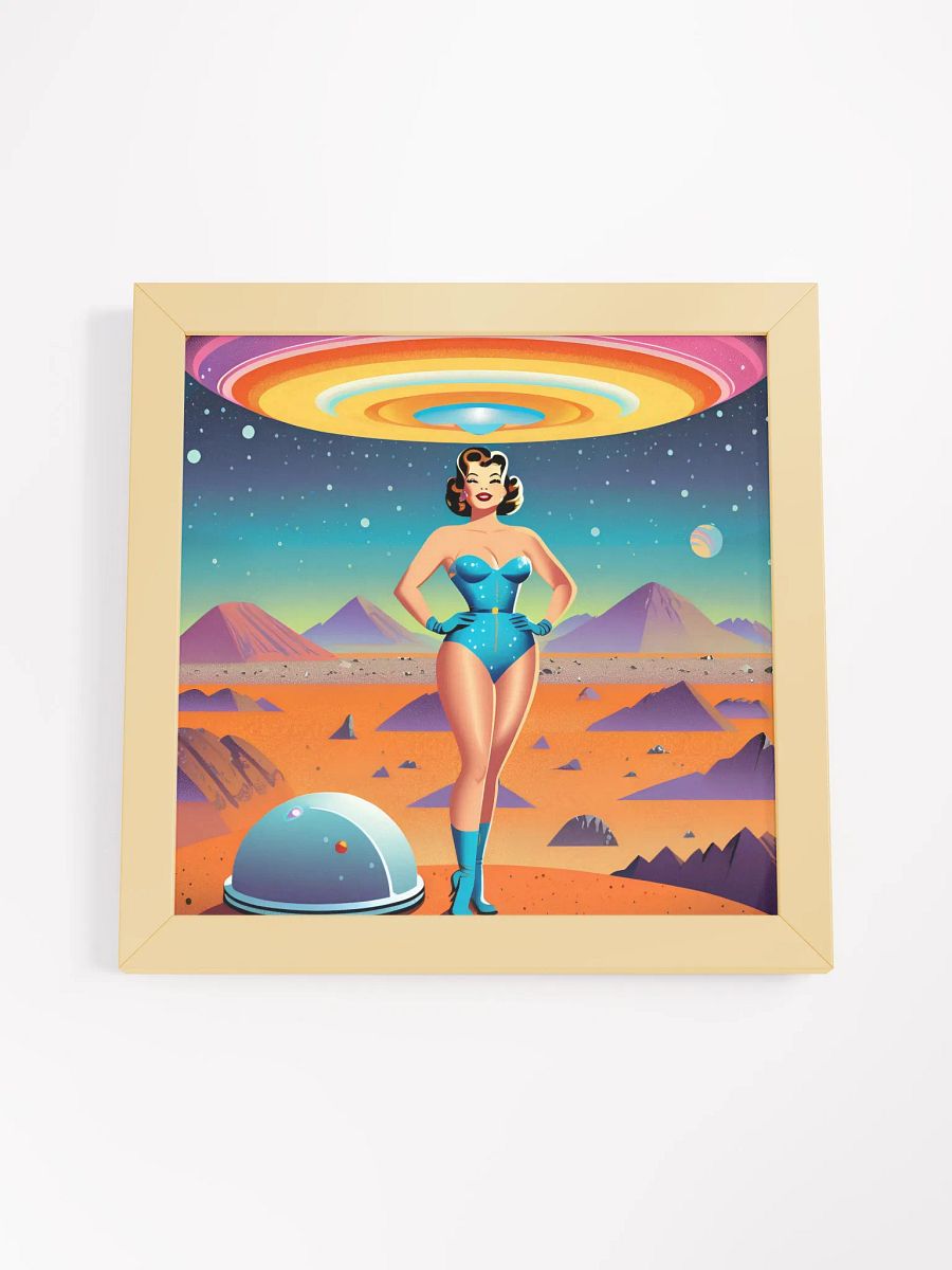 Retro-Futuristic Galaxy Poster product image (50)