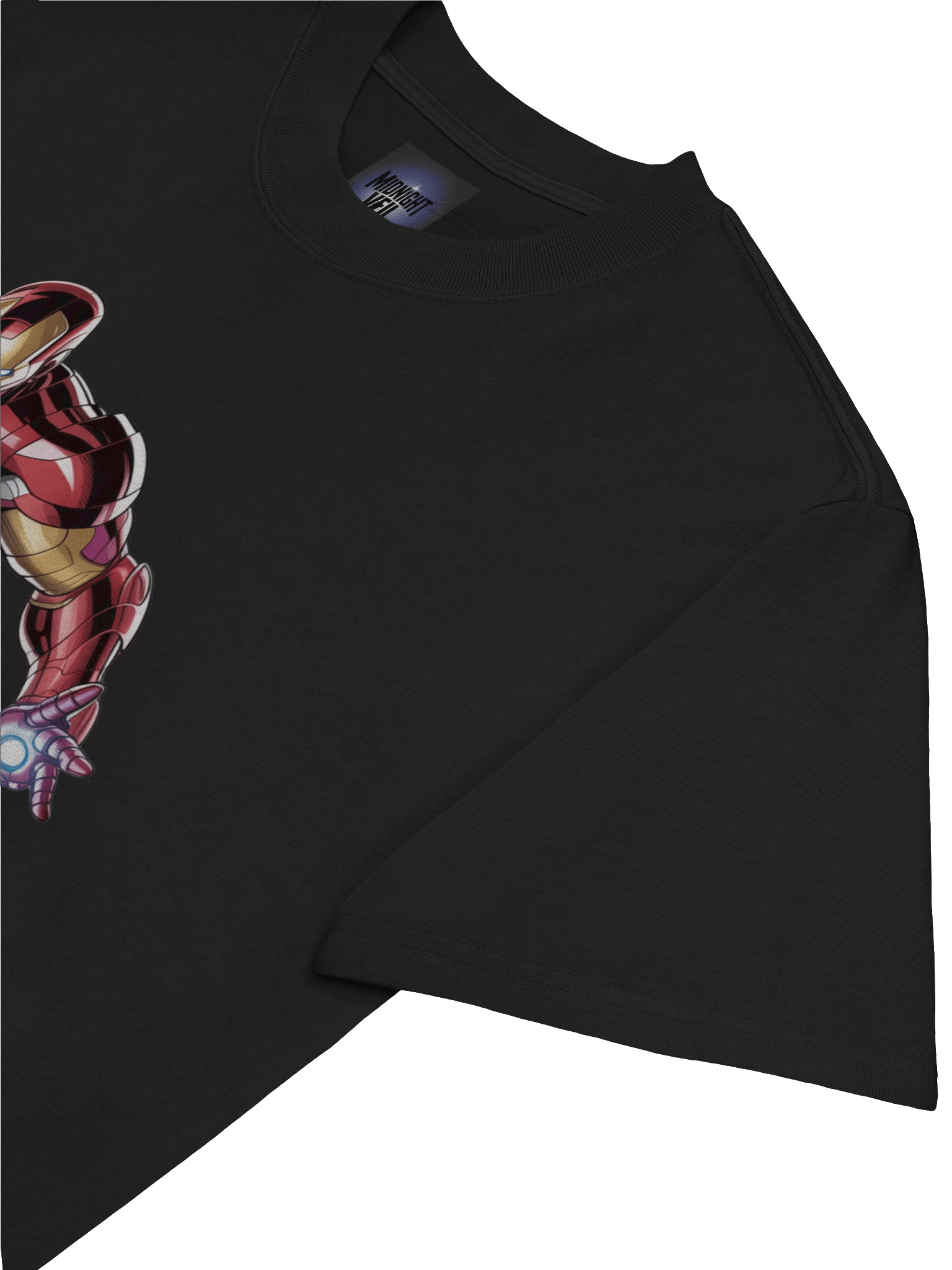 Iron Man Repulsor Eclipse Oversized Faded T-Shirt product image (7)