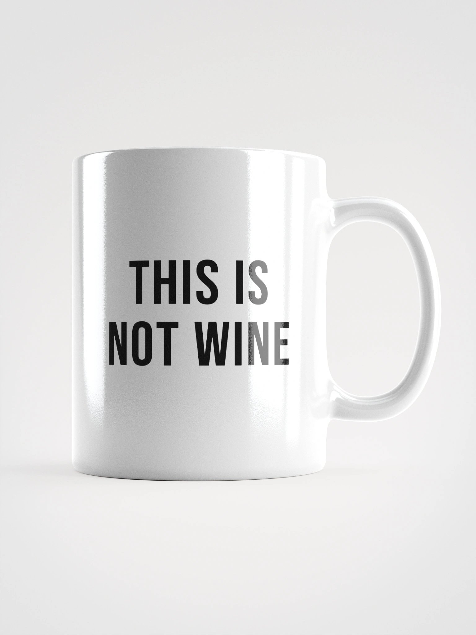 'This Is Not Wine / This Is Not Coffee' Mug product image (1)