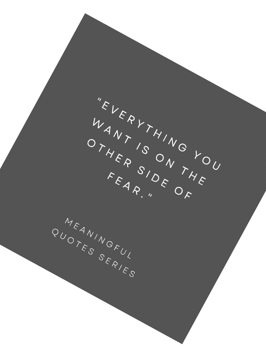 What You Want Is On The Other Side Of Fear. product image (2)