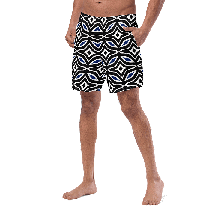 Symmetric Monochrome Swim Trunks product image (2)