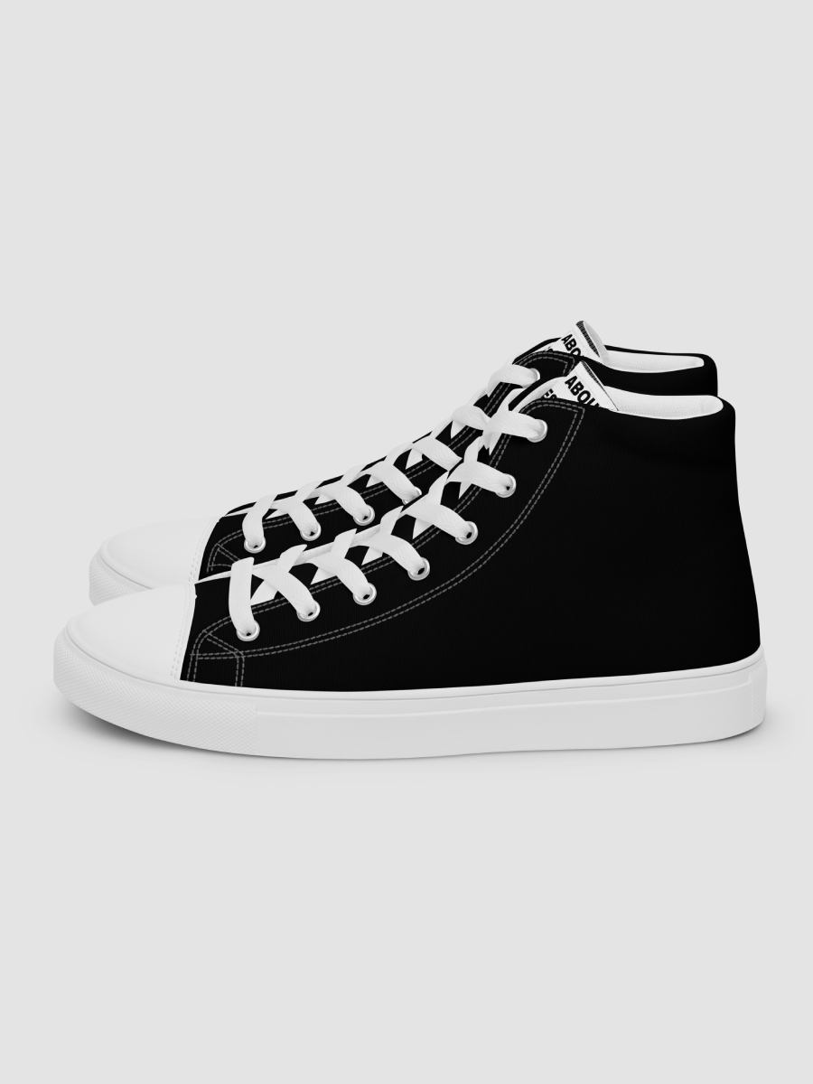 Ask Me About Real Estate - Women's High Top Canvas Shoes product image (3)