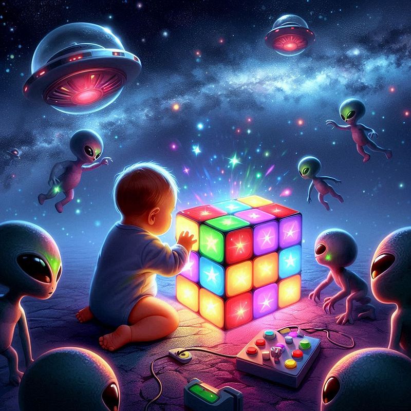 Baby Goes To Space