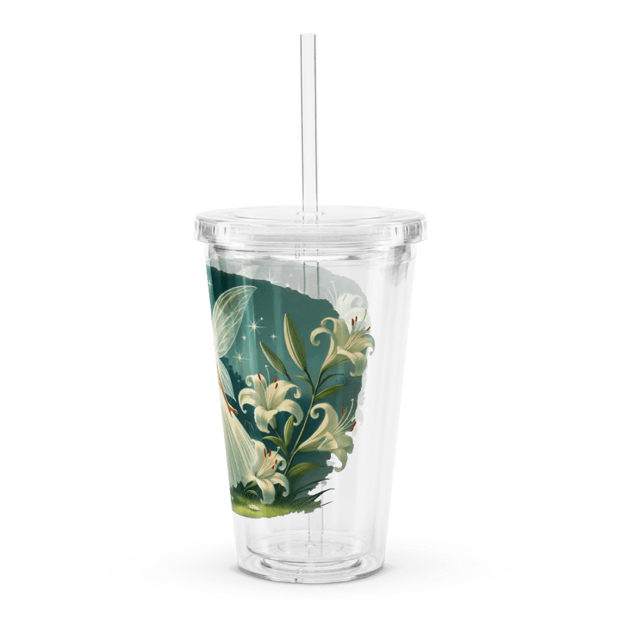 Whimsical Lily Fairy Garden Tumbler product image (4)