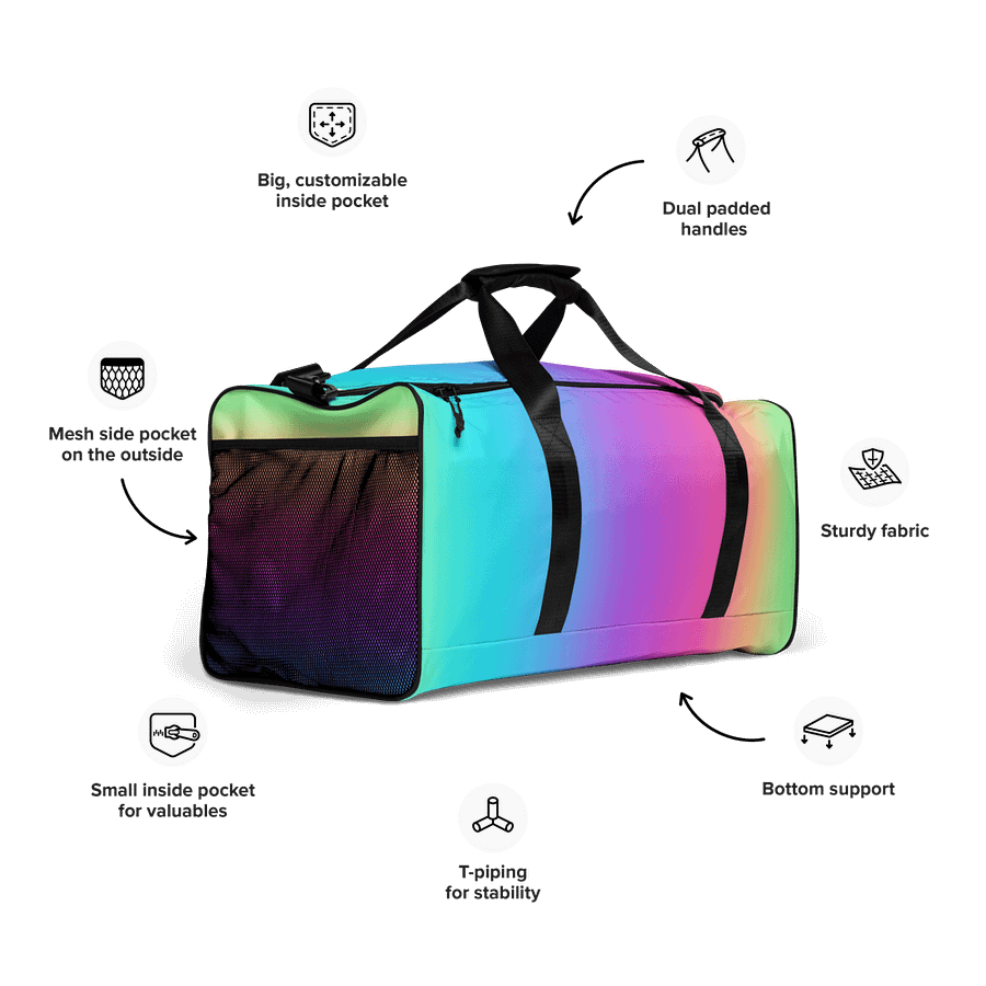 Tetrachromatica - Duffle Bag product image (12)