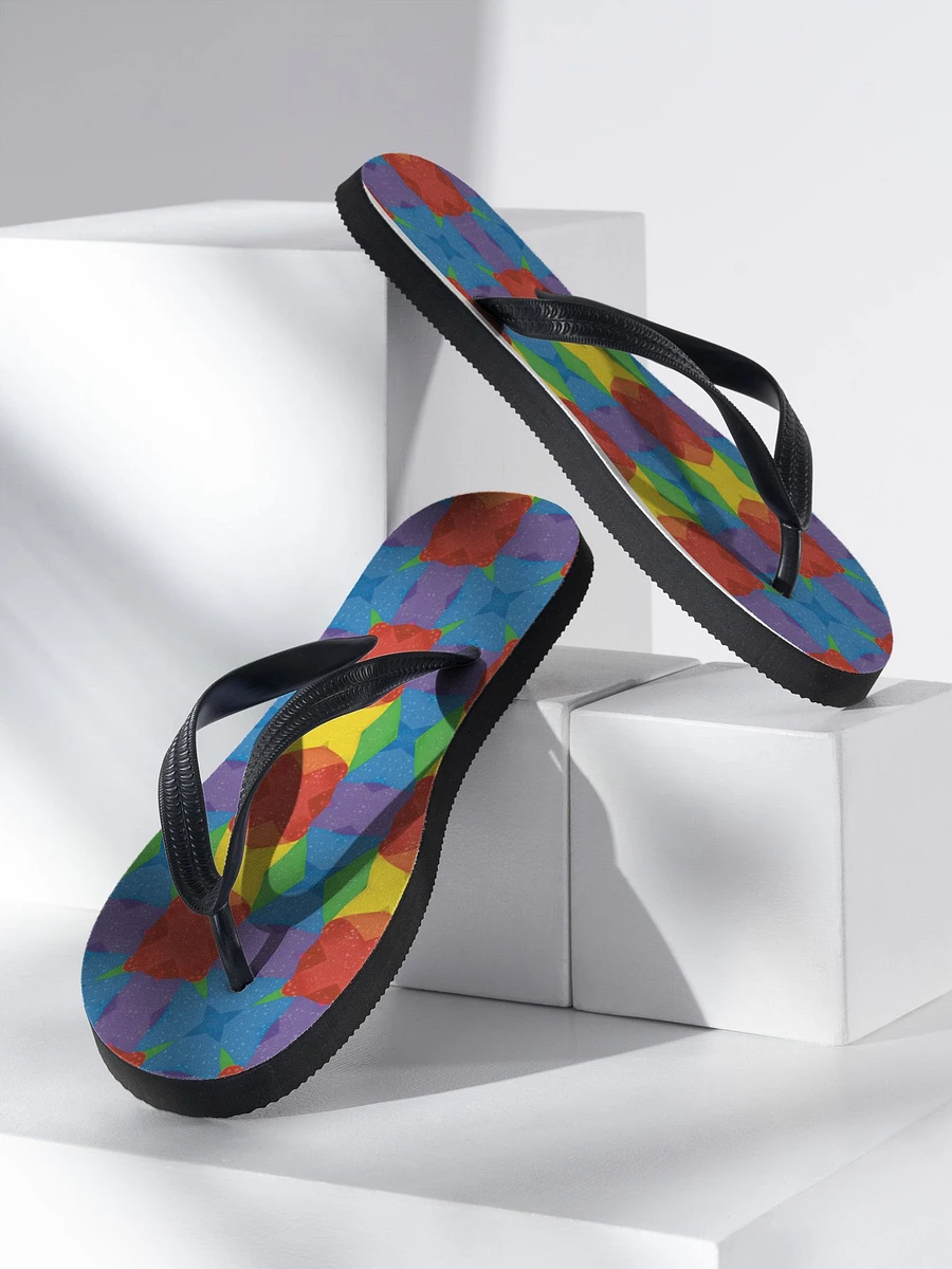 Rainbow Flip-Flops (2) product image (2)