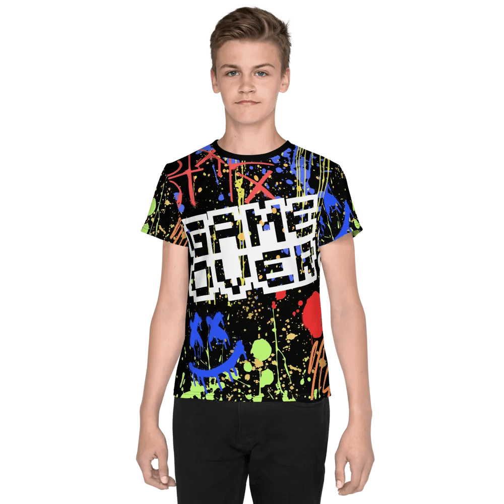 Game Over Youth Size T shirt product image (1)