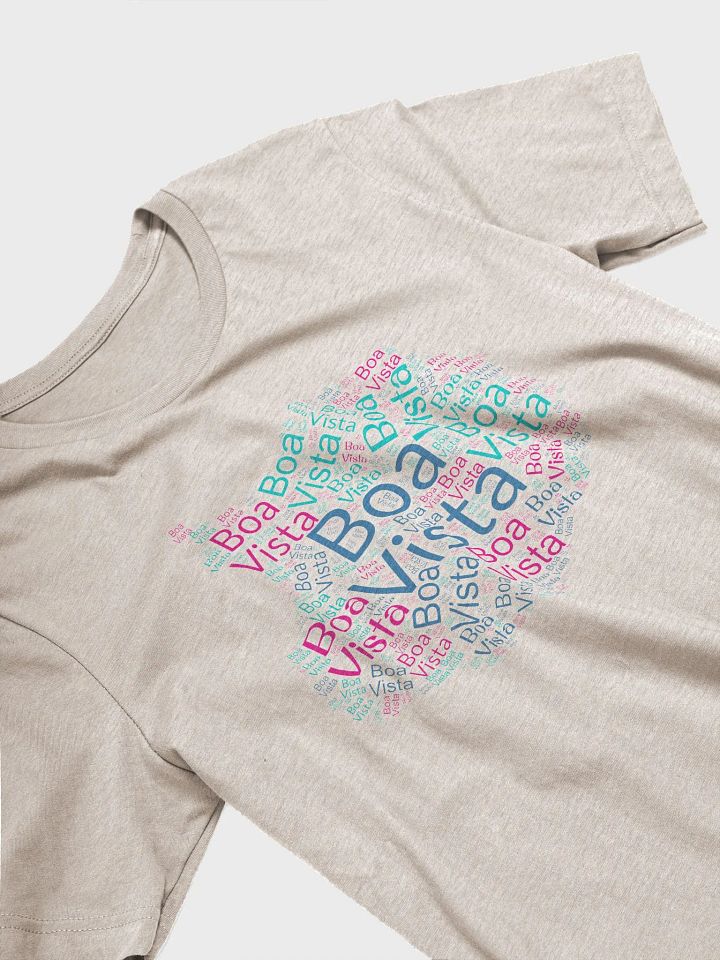 Boa Vista Word Cloud T-Shirt product image (2)