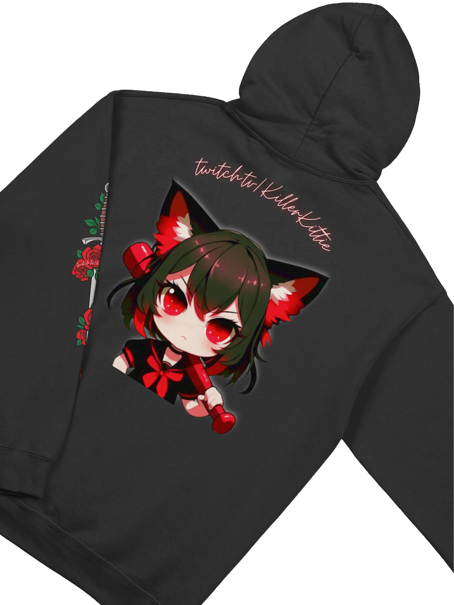 Bat carrying Gildan hoodie product image (8)