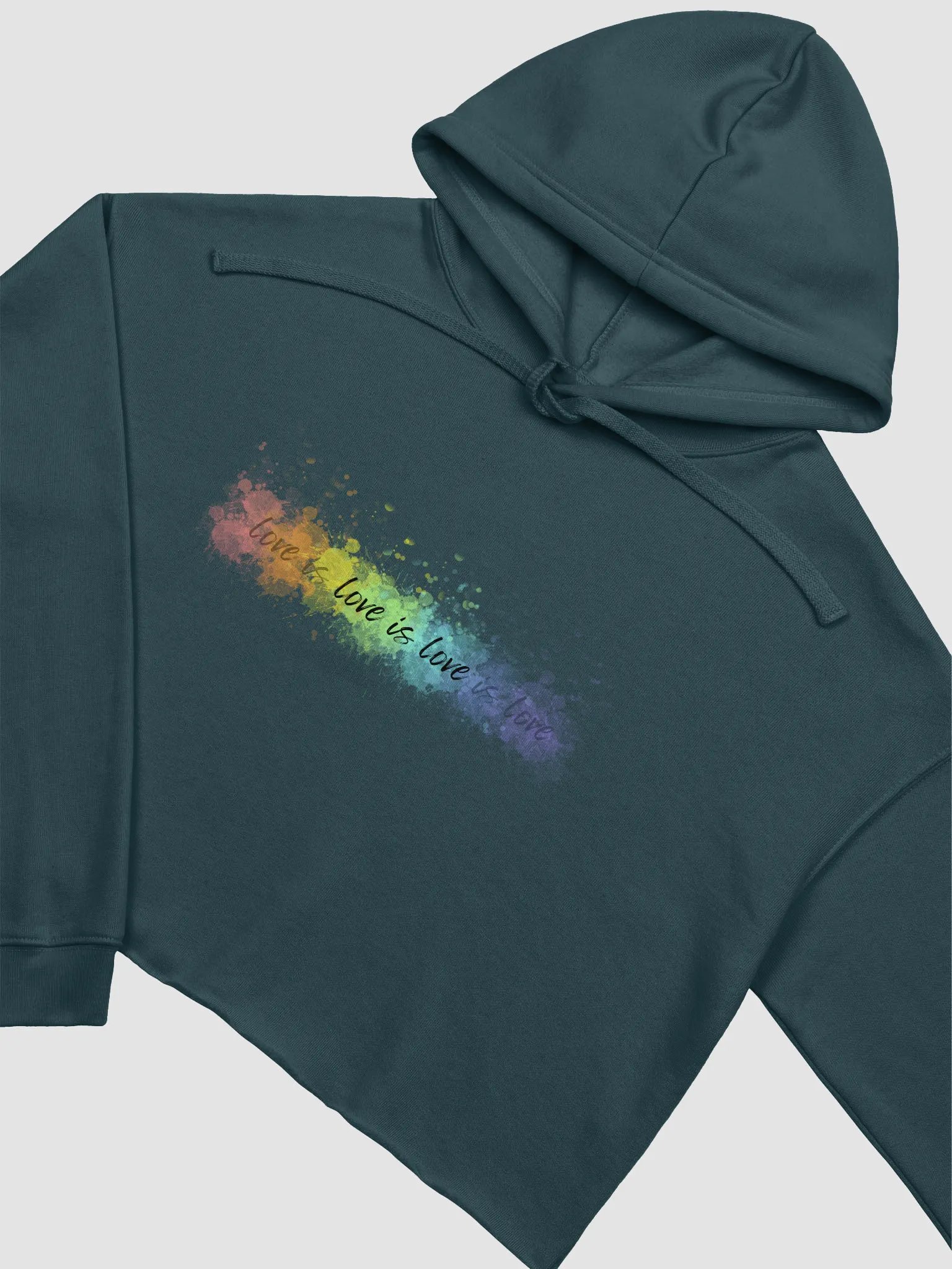 Love is Love Crop Hoodie product image (3)
