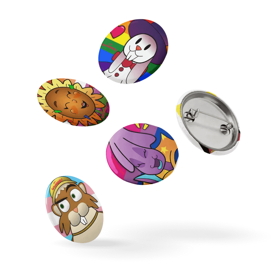 Peg Pride Buttons product image (9)