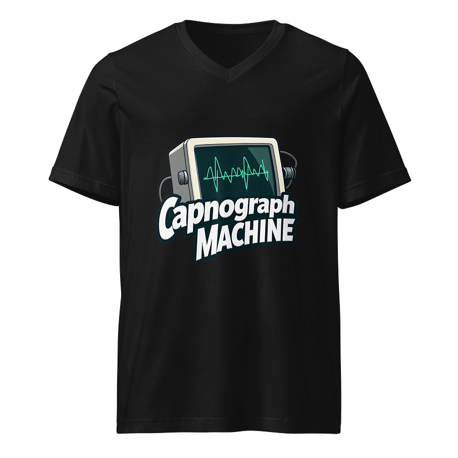 Capnograph Waveform Medical Monitor T-shirt product image (1)