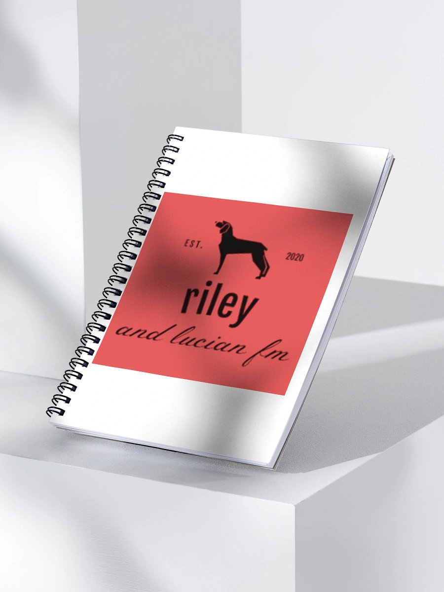 Riley & Lucian FM Spiral Notebook product image (3)