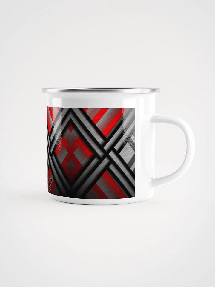 Jiffy Red Panda Enamel Mug product image (1)