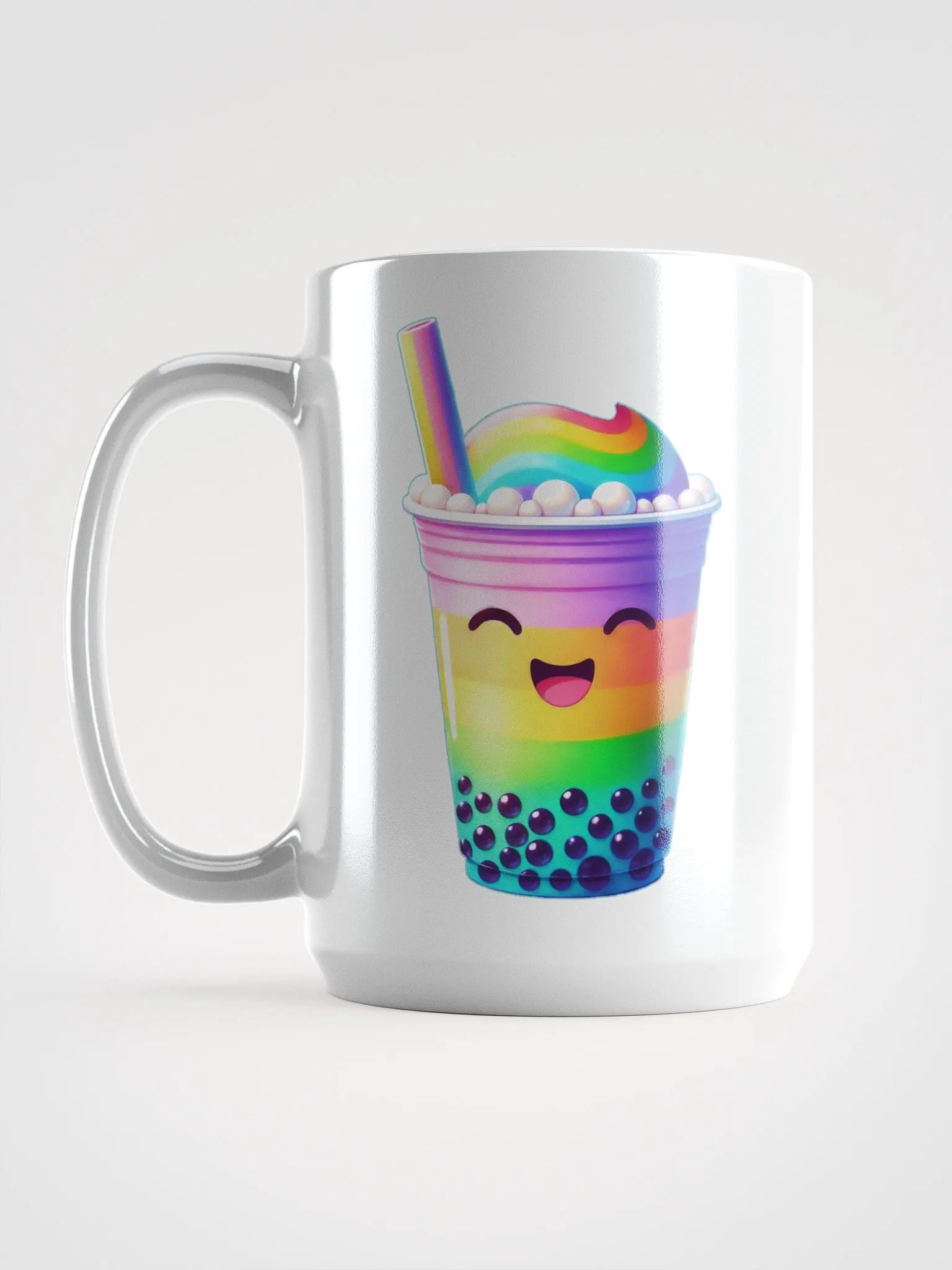 Rainbow Bubble Tea Happiness Mug product image (6)