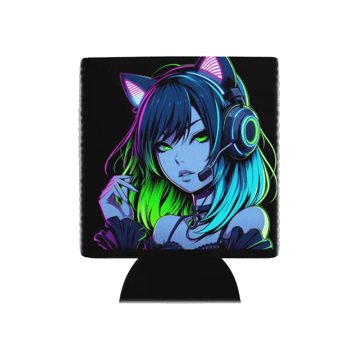 GothAunty Fangs Coozie Can Cooler product image (1)