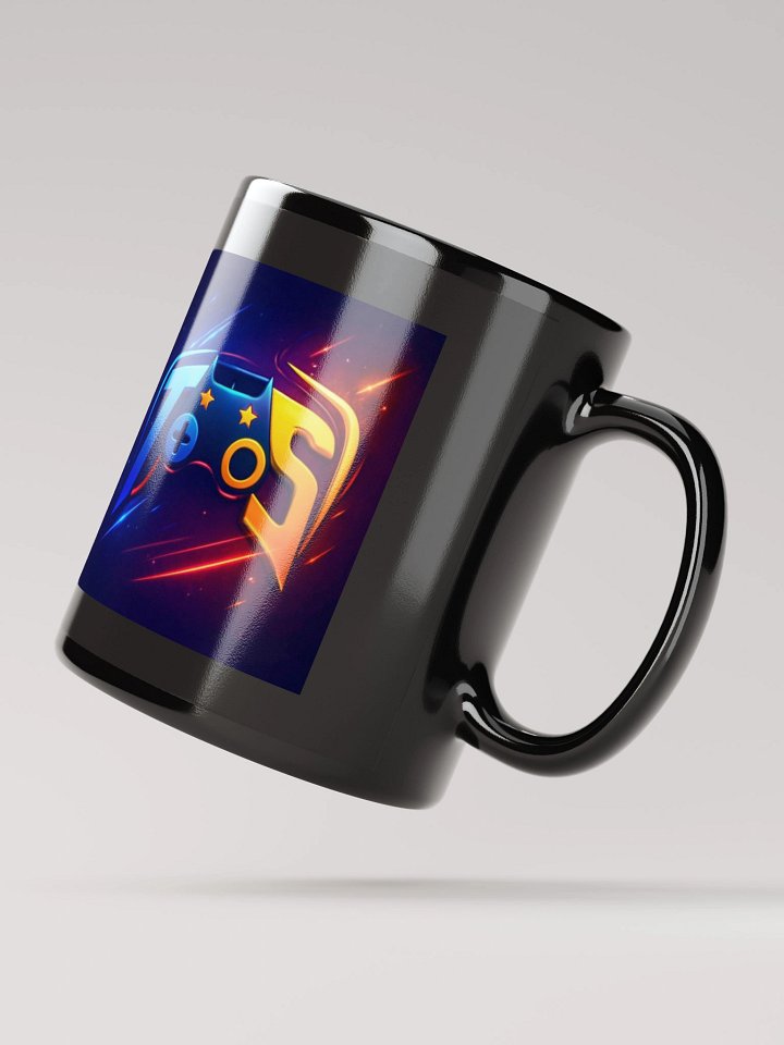 Tony Saiz Signature Logo Black Glossy Mug (2025) product image (4)