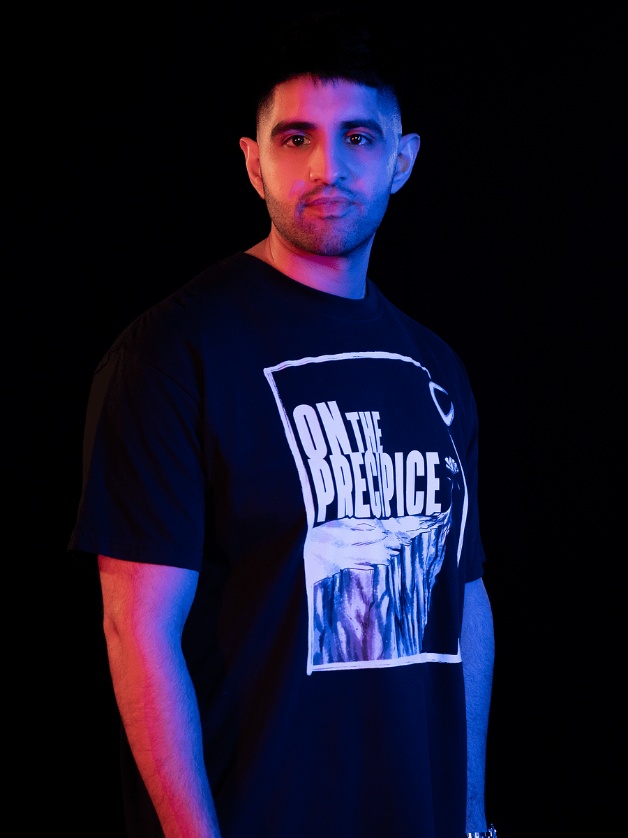 On The Precipice Black T-Shirt product image (1)