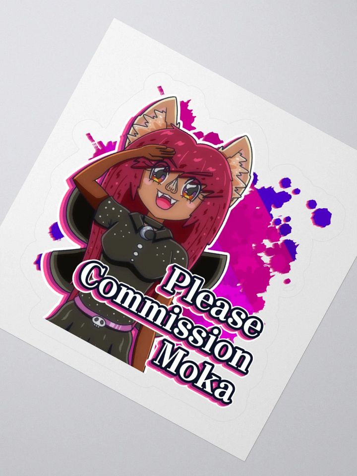 Please Commission Moka Stickers product image (8)