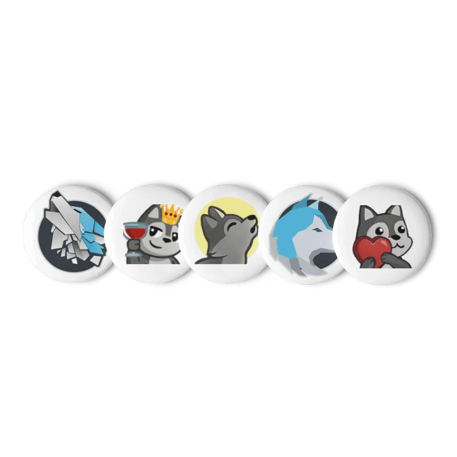 Arctic Wolves pins product image (1)