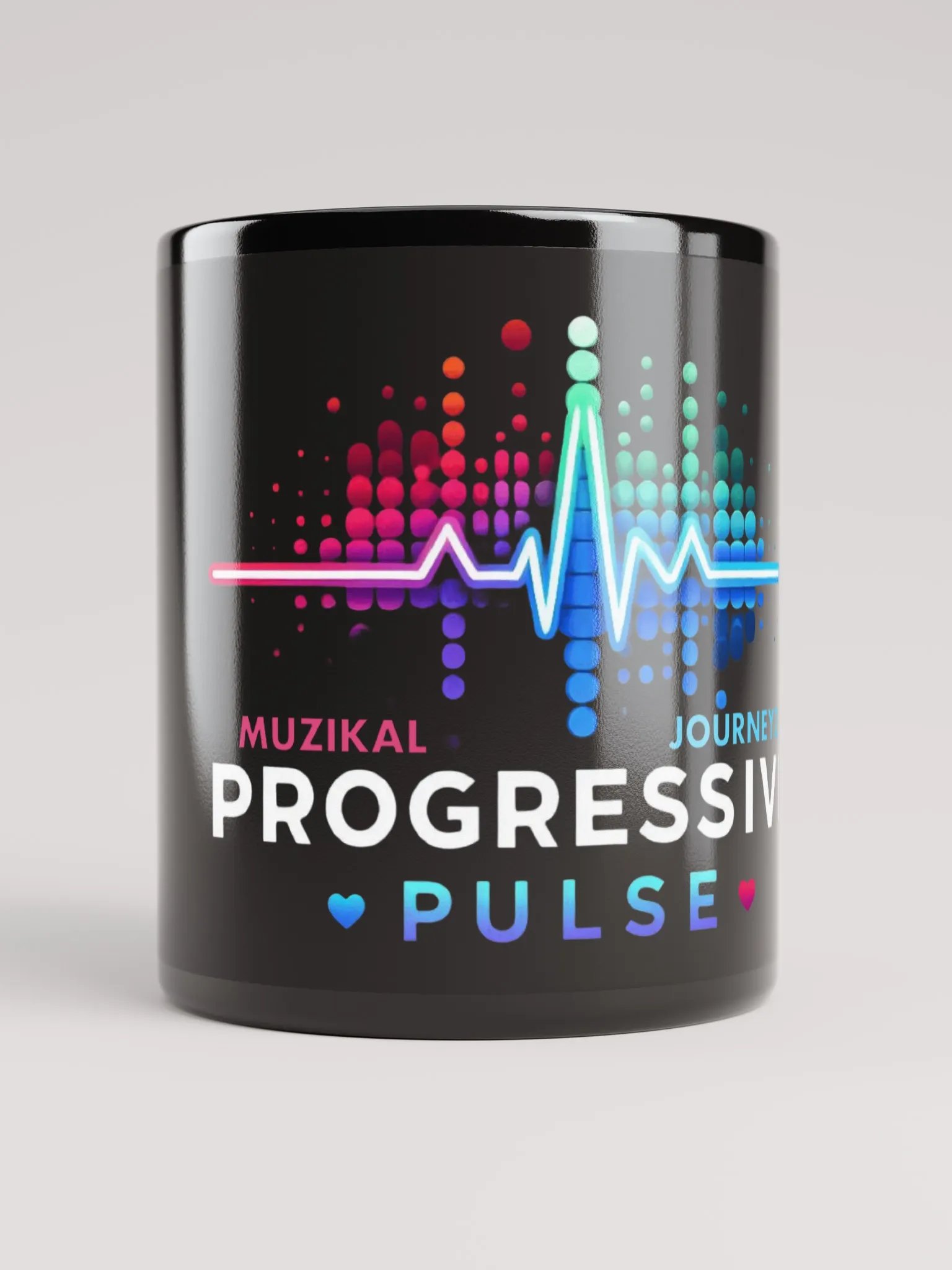 Progressive Pulse Black Mug product image (5)
