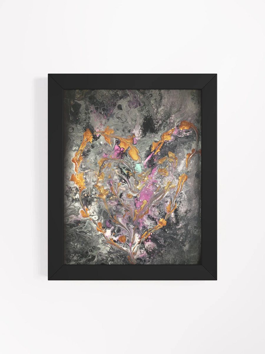 Golden Heart in the Dark Print product image (46)